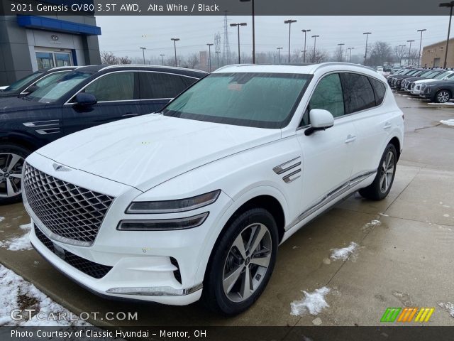 2021 Genesis GV80 3.5T AWD in Alta White