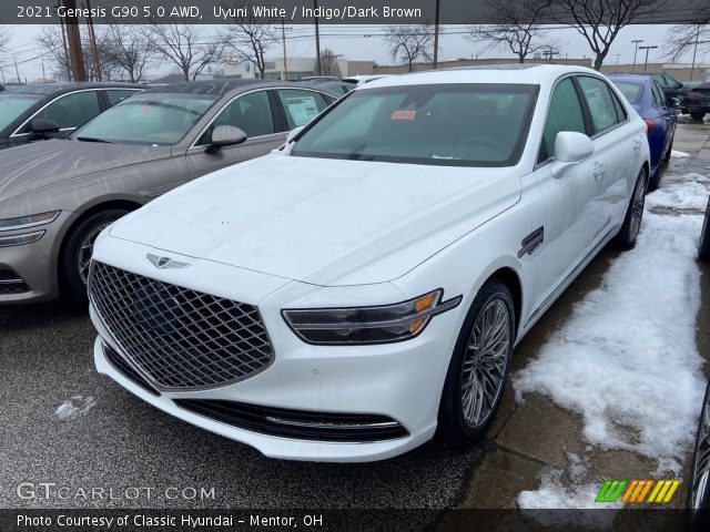 2021 Genesis G90 5.0 AWD in Uyuni White