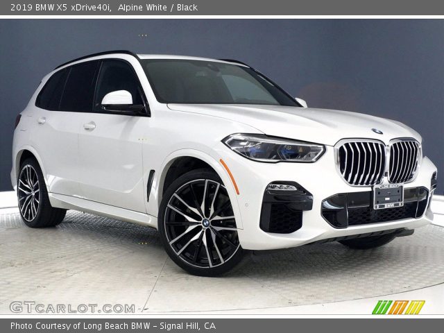 2019 BMW X5 xDrive40i in Alpine White