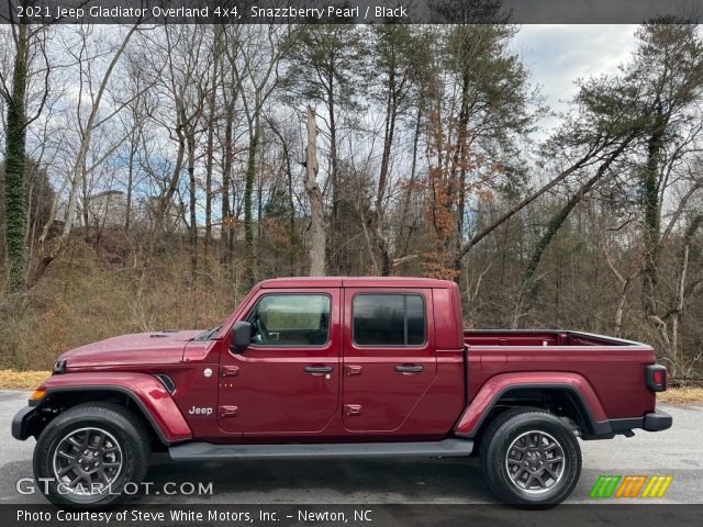 2021 Jeep Gladiator Overland 4x4 in Snazzberry Pearl