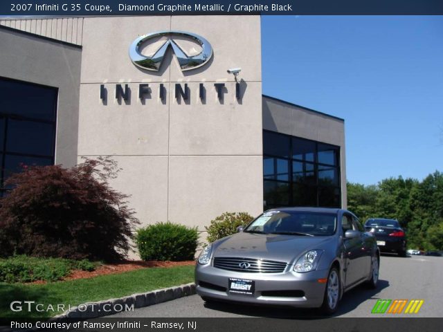 2007 Infiniti G 35 Coupe in Diamond Graphite Metallic