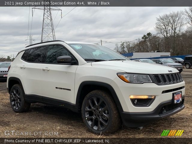 2021 Jeep Compass 80th Special Edition 4x4 in White