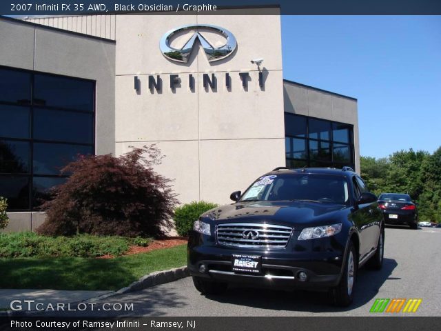 2007 Infiniti FX 35 AWD in Black Obsidian