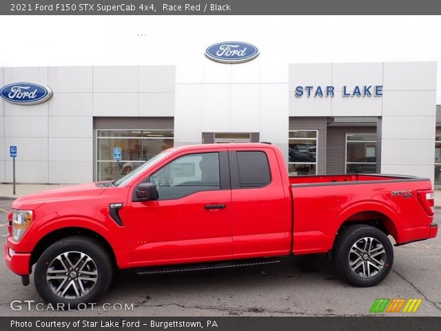 2021 Ford F150 STX SuperCab 4x4 in Race Red