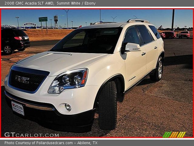 2008 GMC Acadia SLT AWD in Summit White