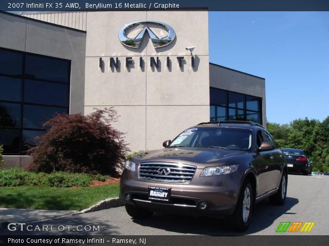 2007 Infiniti FX 35 AWD in Beryllium 16 Metallic