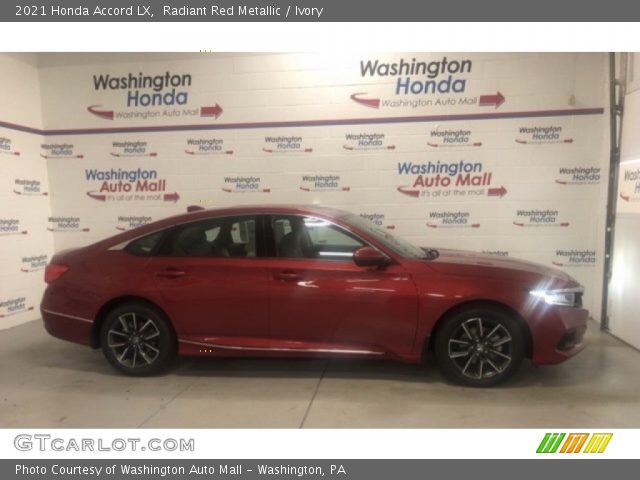 2021 Honda Accord LX in Radiant Red Metallic