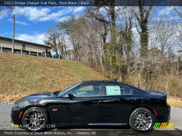 2021 Dodge Charger Scat Pack in Pitch Black