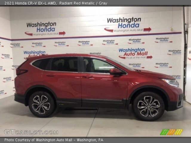 2021 Honda CR-V EX-L AWD in Radiant Red Metallic