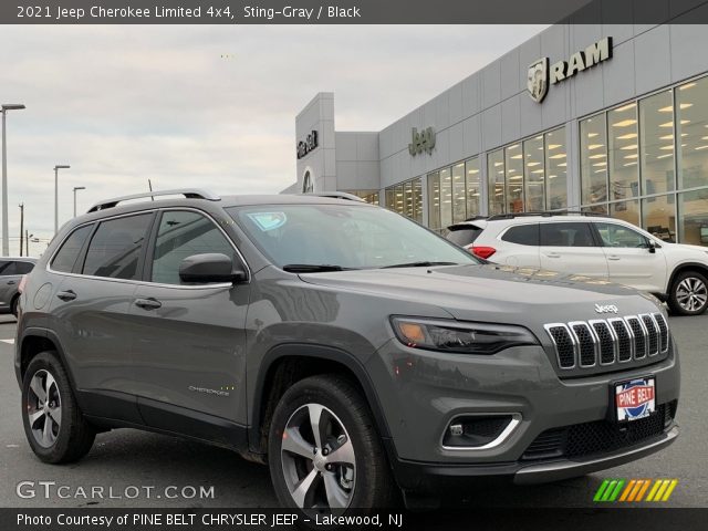 2021 Jeep Cherokee Limited 4x4 in Sting-Gray
