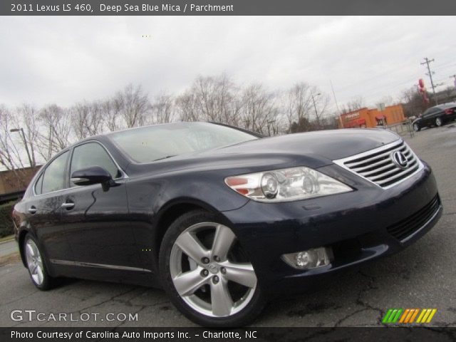 2011 Lexus LS 460 in Deep Sea Blue Mica