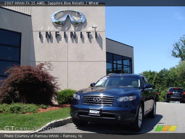 2007 Infiniti FX 35 AWD in Sapphire Blue Metallic