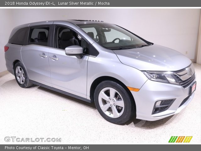 2018 Honda Odyssey EX-L in Lunar Silver Metallic