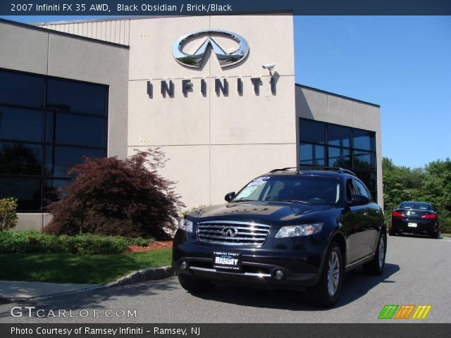 2007 Infiniti FX 35 AWD in Black Obsidian