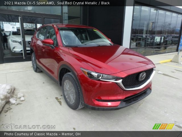 2021 Mazda CX-5 Sport AWD in Soul Red Crystal Metallic