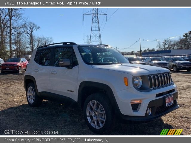 2021 Jeep Renegade Limited 4x4 in Alpine White