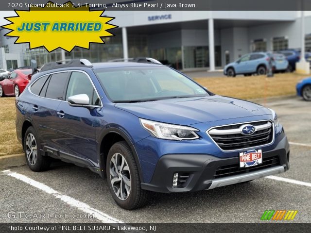 2020 Subaru Outback 2.5i Touring in Abyss Blue Pearl