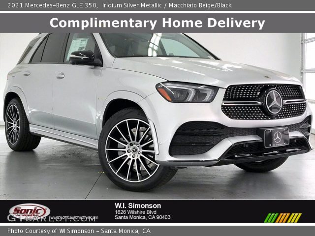 2021 Mercedes-Benz GLE 350 in Iridium Silver Metallic