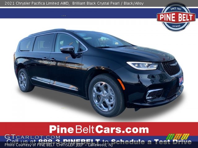 2021 Chrysler Pacifica Limited AWD in Brilliant Black Crystal Pearl