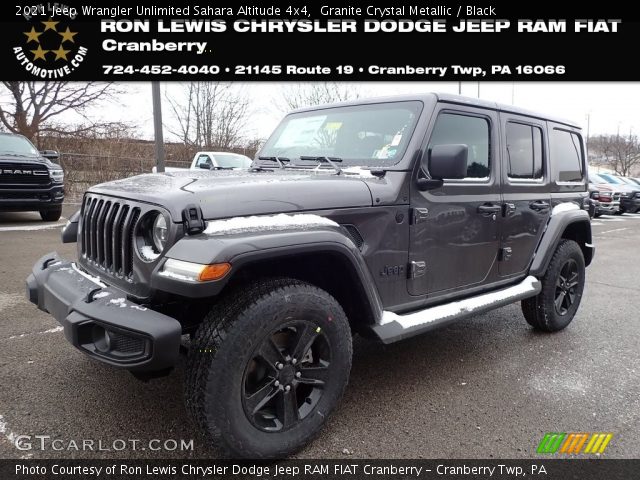 2021 Jeep Wrangler Unlimited Sahara Altitude 4x4 in Granite Crystal Metallic