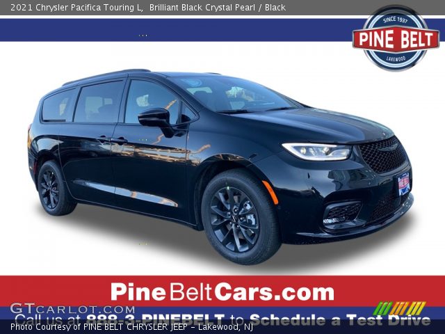 2021 Chrysler Pacifica Touring L in Brilliant Black Crystal Pearl