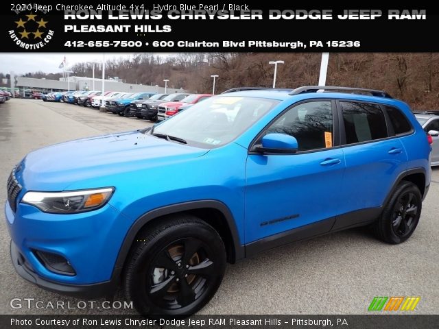 2020 Jeep Cherokee Altitude 4x4 in Hydro Blue Pearl