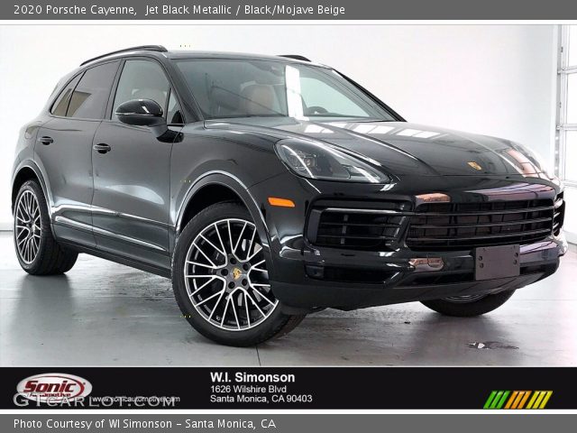 2020 Porsche Cayenne  in Jet Black Metallic