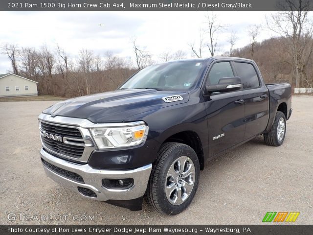 2021 Ram 1500 Big Horn Crew Cab 4x4 in Maximum Steel Metallic