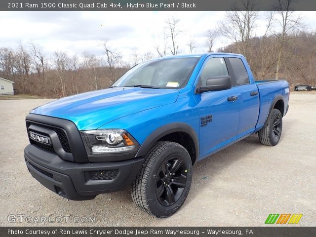 2021 Ram 1500 Classic Quad Cab 4x4 in Hydro Blue Pearl