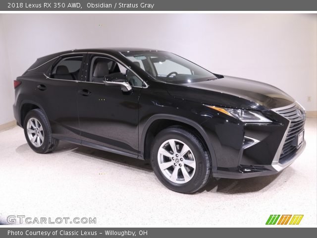 2018 Lexus RX 350 AWD in Obsidian