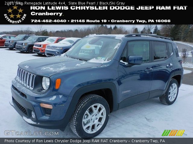 2021 Jeep Renegade Latitude 4x4 in Slate Blue Pearl