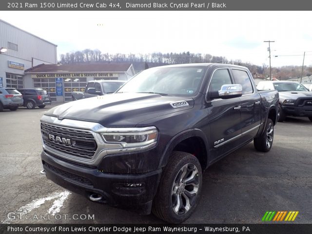 2021 Ram 1500 Limited Crew Cab 4x4 in Diamond Black Crystal Pearl