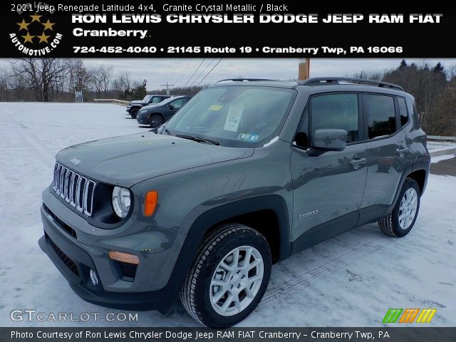 2021 Jeep Renegade Latitude 4x4 in Granite Crystal Metallic