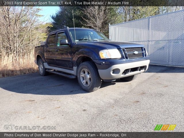 2003 Ford Explorer Sport Trac XLT 4x4 in True Blue Metallic