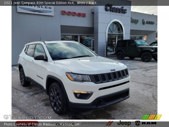 2021 Jeep Compass 80th Special Edition 4x4 in White