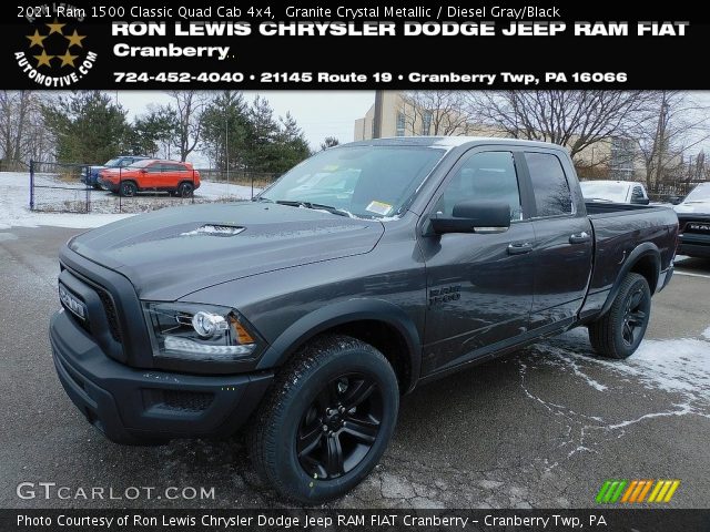2021 Ram 1500 Classic Quad Cab 4x4 in Granite Crystal Metallic