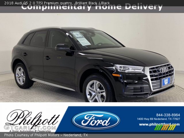 2018 Audi Q5 2.0 TFSI Premium quattro in Brilliant Black