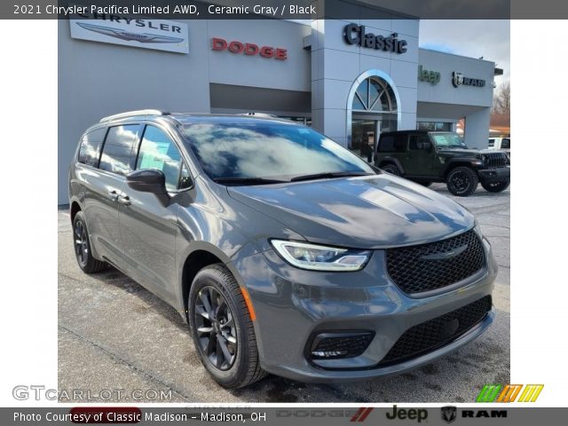2021 Chrysler Pacifica Limited AWD in Ceramic Gray