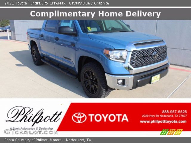2021 Toyota Tundra SR5 CrewMax in Cavalry Blue