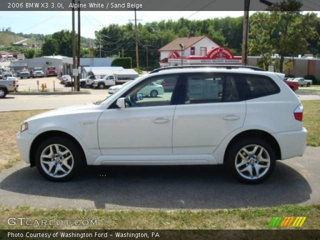 2006 BMW X3 3.0i in Alpine White