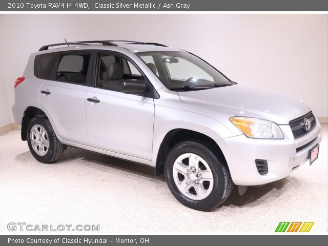 2010 Toyota RAV4 I4 4WD in Classic Silver Metallic