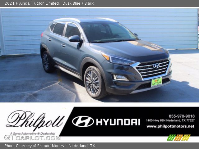 2021 Hyundai Tucson Limited in Dusk Blue