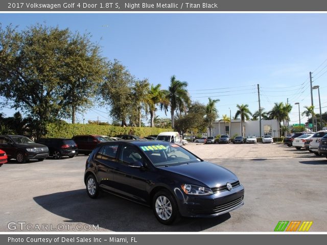 2017 Volkswagen Golf 4 Door 1.8T S in Night Blue Metallic