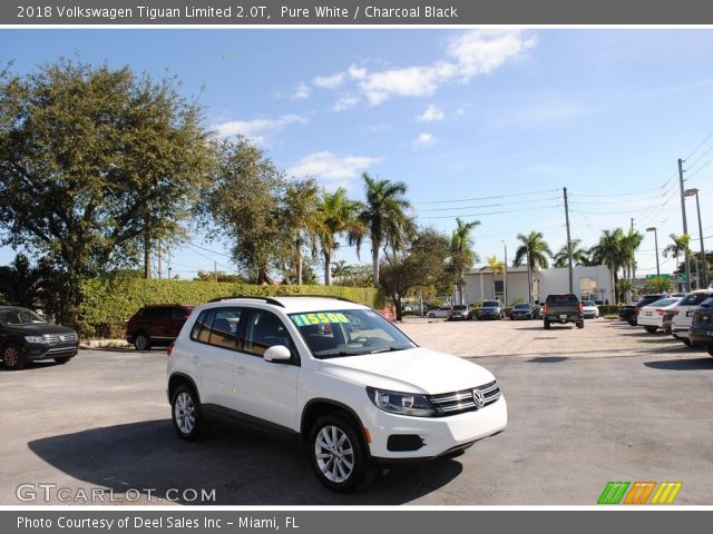 2018 Volkswagen Tiguan Limited 2.0T in Pure White
