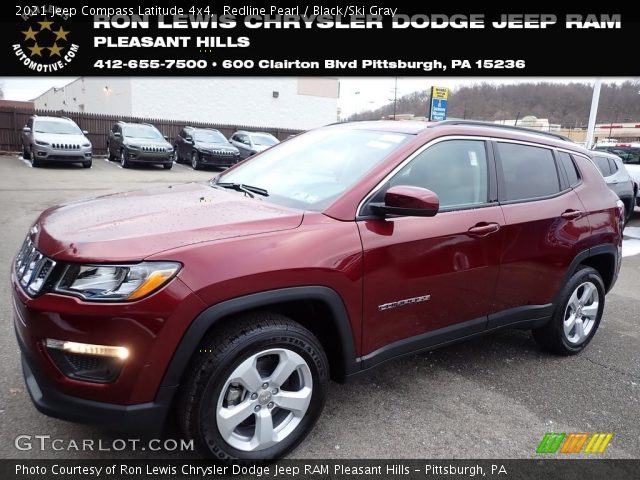 2021 Jeep Compass Latitude 4x4 in Redline Pearl