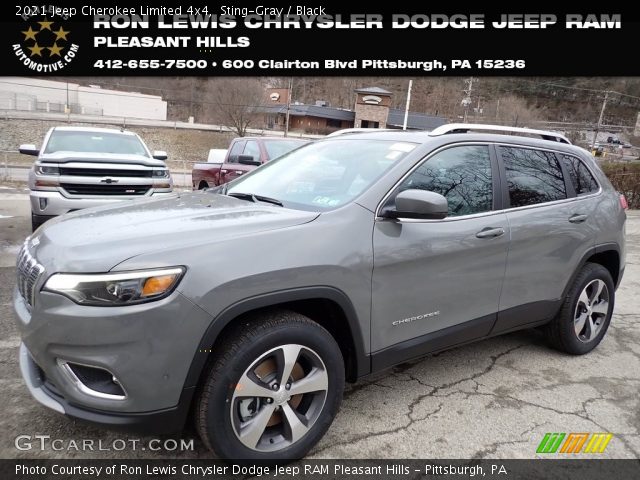 2021 Jeep Cherokee Limited 4x4 in Sting-Gray