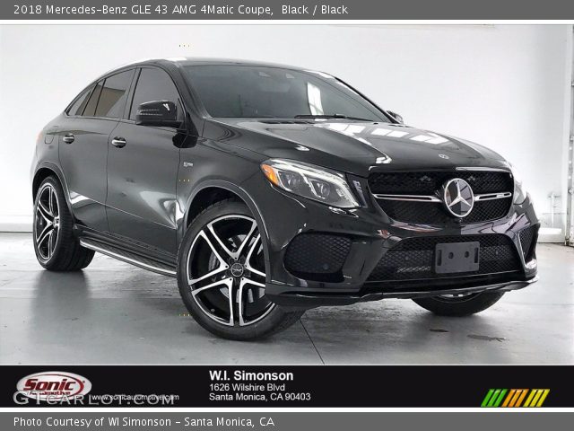 2018 Mercedes-Benz GLE 43 AMG 4Matic Coupe in Black