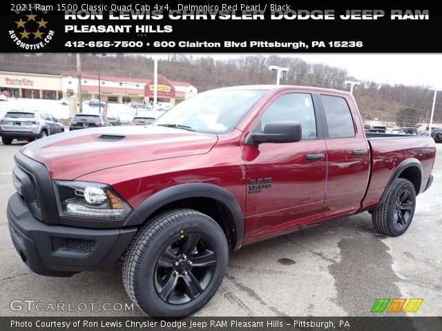 2021 Ram 1500 Classic Quad Cab 4x4 in Delmonico Red Pearl
