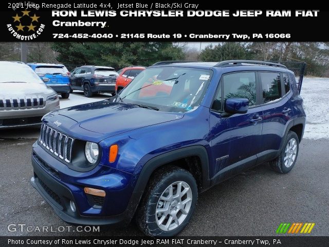 2021 Jeep Renegade Latitude 4x4 in Jetset Blue