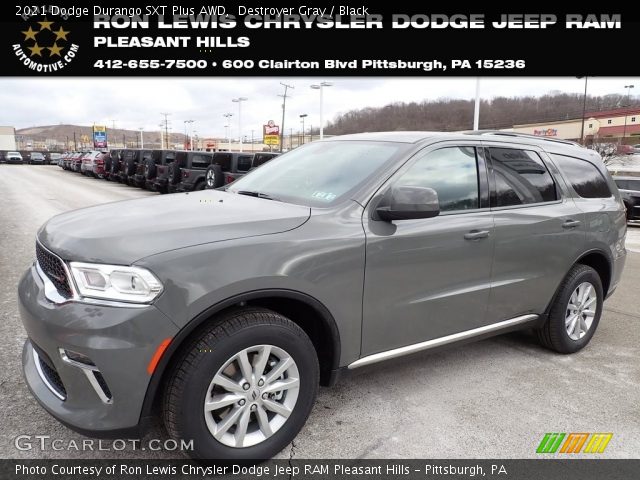 2021 Dodge Durango SXT Plus AWD in Destroyer Gray